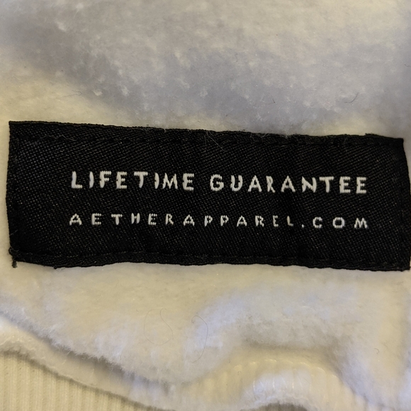 Aether women's white pullover sweatshirt Size 4 - Picture 5 of 6
